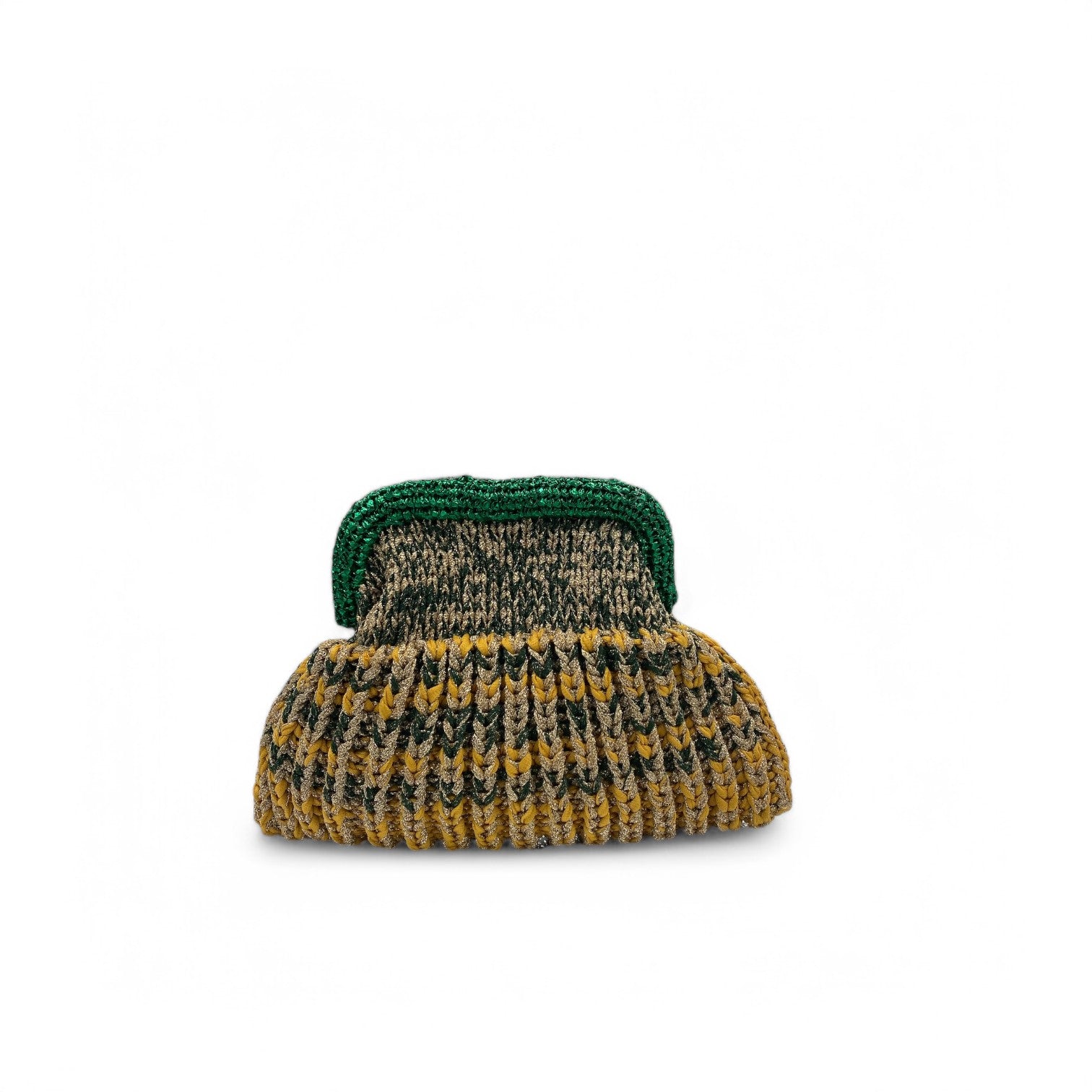 SIS CLUCH - GOLD/GREEN