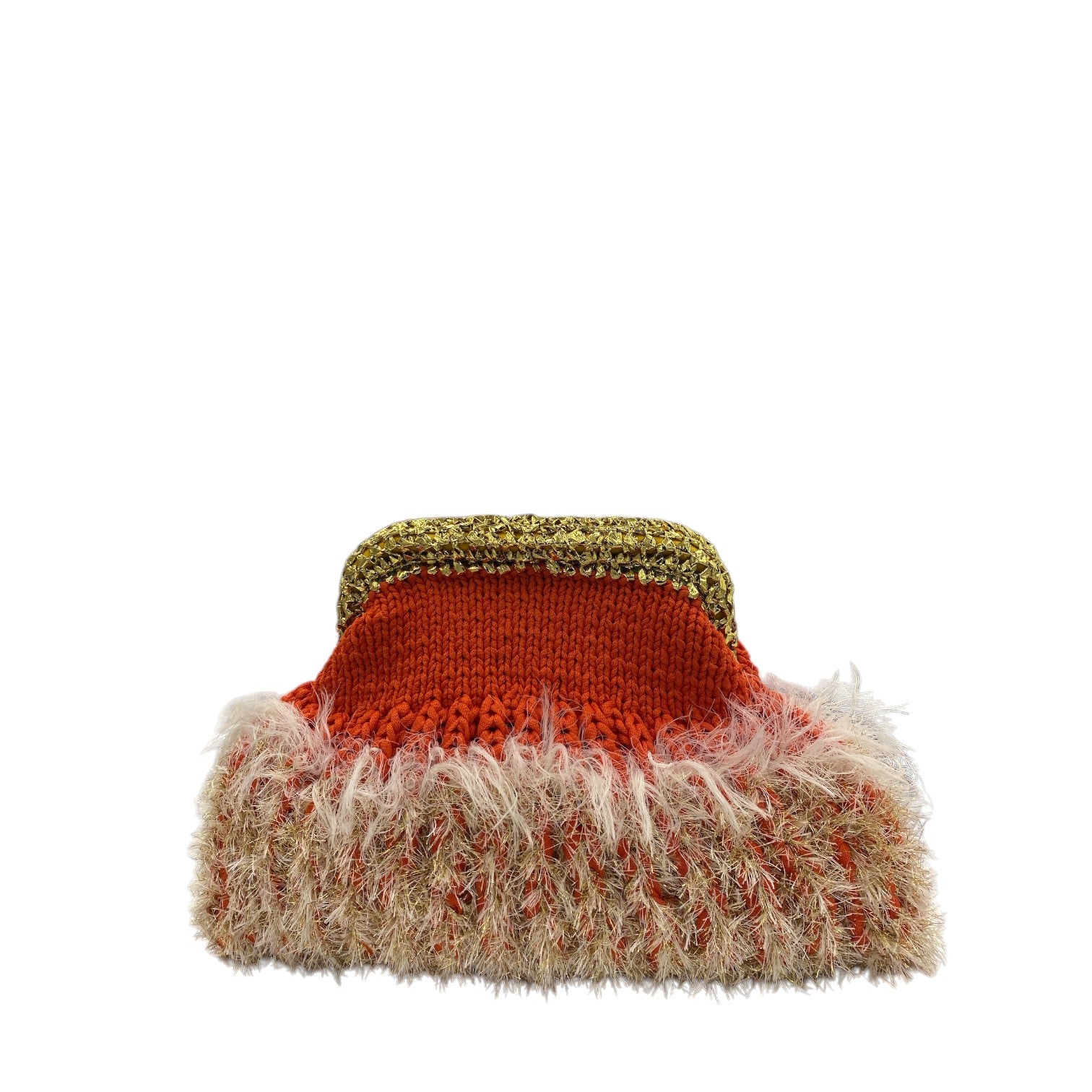 TUY  CLUCH -ORANGE/GOLD