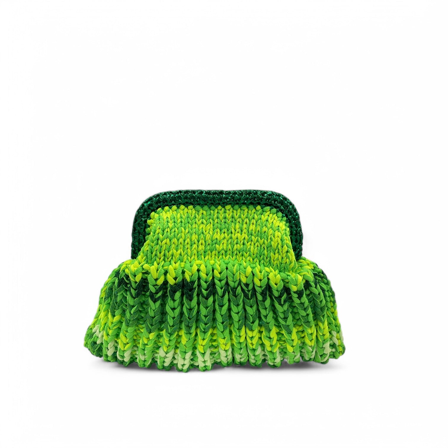 SIS CLUCH -GREEN/FLUO YELLOW