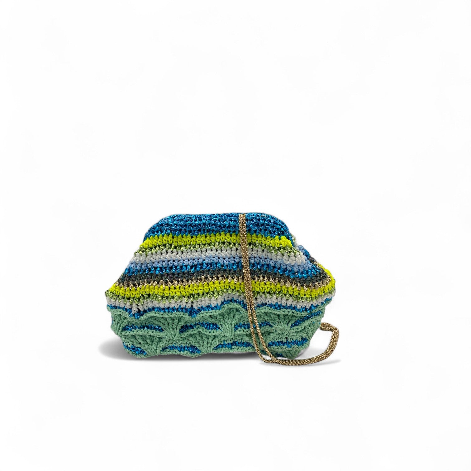MIDYE CLUCH - AQUA GREEN